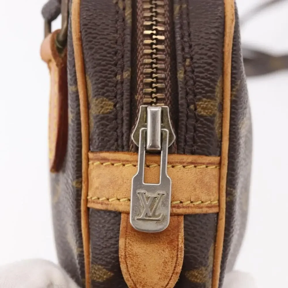 Louis Vuitton Monogram Marly Bandouliere Shoulder Bag Brown